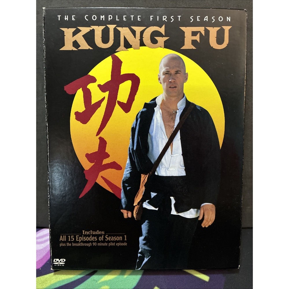 KUNG FU Complete First Season (1972-1973) David Carradine 1 2004 3-Disc DVD Set